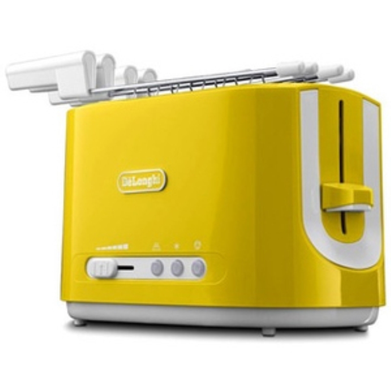 DELONGHI Tostapane Ariete Vintage 550 W con accessorio scalda brioche giallo